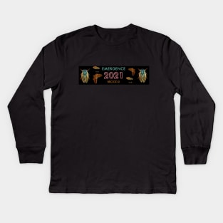 Cicada Emergence 2021 Kids Long Sleeve T-Shirt